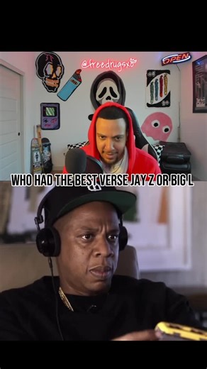 Dre Carter on Instagram: "In the legendary Big L & Jay Z freestyle who yall think had the best verse 👀🔥 I got into a heated debate recently about this & wanted to bring it back to the family 😂 Btw s/o Stretch & Bobbito great movie ✅ #bigl #jayz"