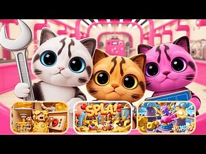 🐱cat animation|cartoon cat minecraft animation mine-imator [Mini Magic]