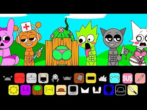 Incredibox Sprunki Sinner Edition But HUGEST GYATT OBESITY - Secret Mods | Cartoon Animation