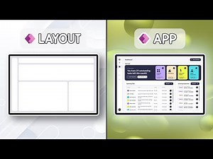 How to create Modern UI Layouts in Power Apps | Complete Beginner tutorial