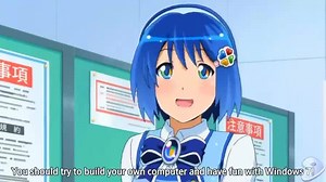 Windows 7 best waifu!! Quien te conoce windows 10 :v ~Sombra-kun | Anime World