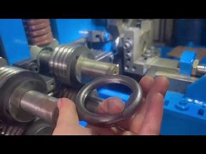 10mm automatic steel ring making machine price;steel ring forming machine;O ring machine