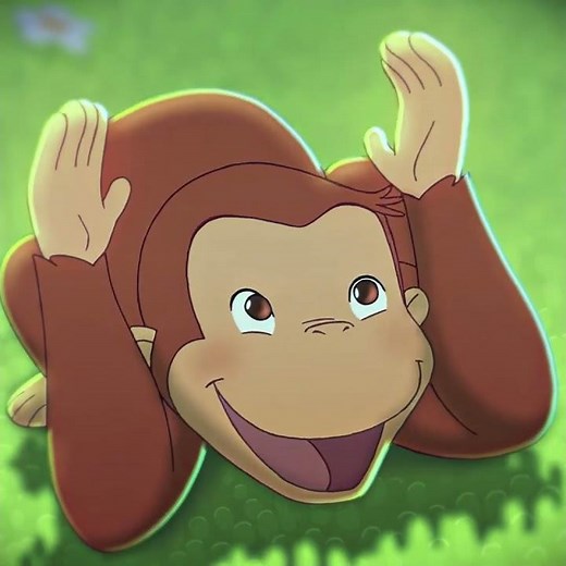 My Whole Childhood 😭 -Curious George Edit | Upside Down- Jake Johnson