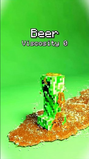 3D Fluid Simulation In Minecraft 💣⛏️ Satisfying Animation