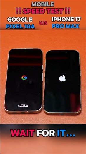 ⚡😱 IPHONE 17 PRO MAX VS GOOGLE PIXEL 10A SPEED TEST!!