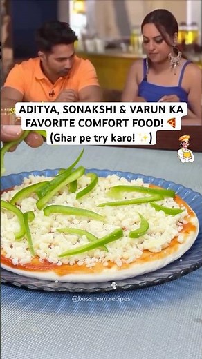 🍕 Sonakshi & Varun ka favorite Comfort Food? Gharko banao "Star" Pizza! 🌟