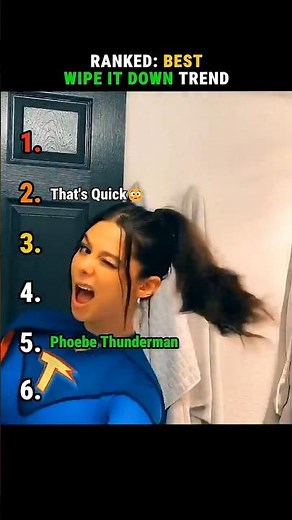 Ranked: Best Wipe It Down Trend #wipeitdown #viral #trend