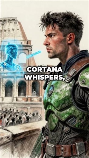 What If Master Chief Fought in the Roman Colosseum?
