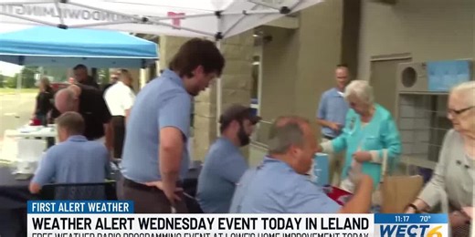 First Alert Weather Team hosting Weather Alert Wednesday event in Leland