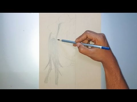 ✨ Cute Anime Cat Girl Drawing Step by Step 🐱🎨 | Pencil Sketch Tutorial for Beginners