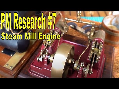 Model Steam Engine or Toy Steam Engine PM Research running on live steam