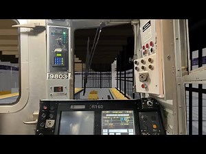 MTA OpenBVE | R160B Alstom E train cab ride from Jamaica Center to World Trade Center.