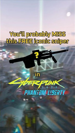How to Get the BEST FREE Sniper in Phantom Liberty! #cyberpunk2077 #cyberpunk