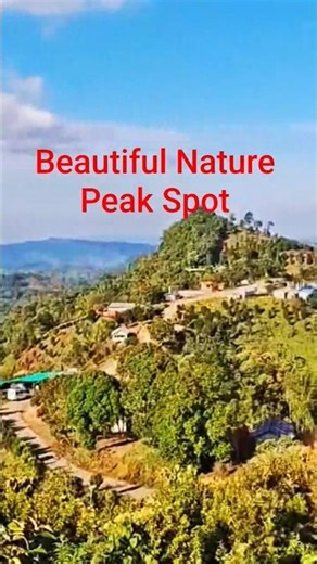 Garo Hills Peak View | Stunning Natural Beauty Vlog#ytshorts#shortsvideo