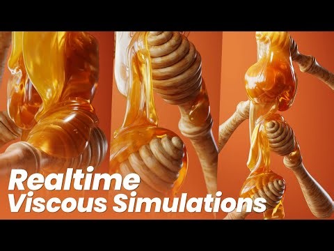 Realtime Honey & Chocolate Sims - Houdini Power for Everyone