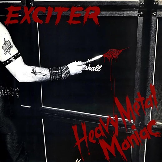 June 14th, 1983 @exciterband released album: Heavy Metal Maniac. Exciter | Death & Thrash Metal Promotion