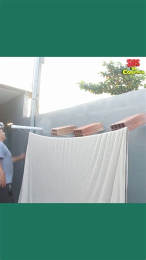 5K views · 75 reactions | Clothesline with pvc tube  brilliant idea | SOSintheconstruction | Facebook