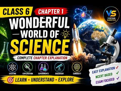 Class-6 || Science || Chapter-1 || Wonderful World Of Science