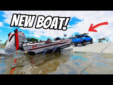 I Bought The New Boat & Took It On A Camping Trip In APM (Roblox American Plains Mudding)