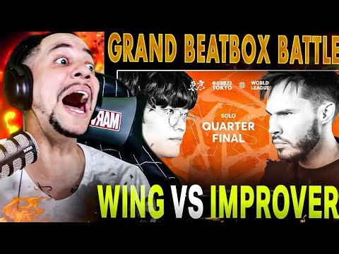 WING IS SERIOUS!!! Wing VS Improver | Grand Beastbox Battle 2023 (REACTION)