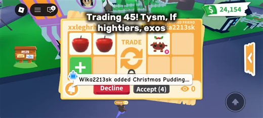 Trading mm2 for adopt me! #fyp #proofs #crosstrade #mm2 #adoptme