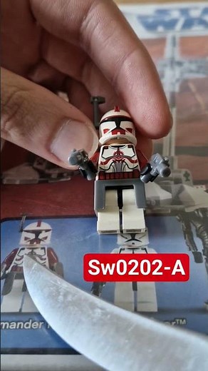 lego star wars commander fox phase 1 sw0202A explained.