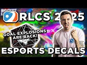 RLCS 2025 Esports Decals update