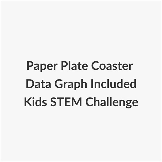 Paper Plate Roller Coaster Track STEM Challenge – Engineering Activity for Kids - Etsy UK