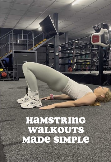Hamstring Walkouts: Simple Exercise for Glute Activation