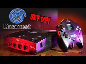 How To Set Up Your SEGA DREAMCAST Console | Nostalgic Video Games Walkthrough