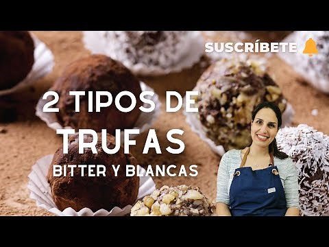 2 TYPES OF BASIC TRUFFLES! Only 2 ingredients, quick and easy! - SANDRA JARUFE PASTRY SHOP