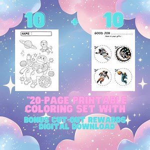 Printable Kids Coloring Pages | Fun Educational Activities for Toddlers | Digital Download for Boys & Girls - Etsy