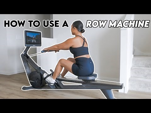 HOW TO USE A ROWING MACHINE FT. THE HYDROW WAVE