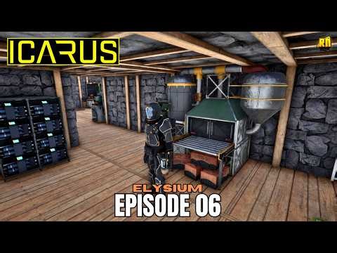 Access To The Workshop! Icarus Elysium Gameplay [E06]