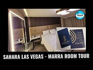 Sahara Hotel Las VEGAS Room Tour - Marra Tower King