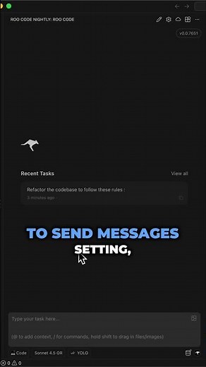 Roo Code Trick: Structured prompts for better results