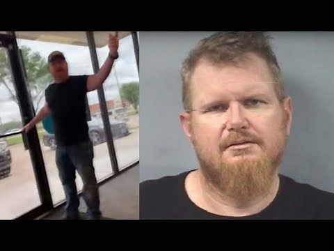 Man arrested after racist rant at Texas AT&T store