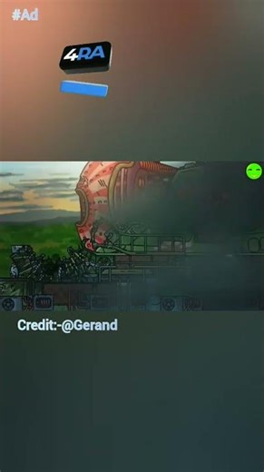 KV-44 VS Japanese Dora #gerand #tank #cartoon #animation #world_of_tanks #ad #shorts