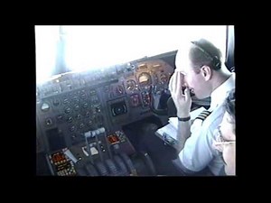 Air Transat L-1011 - Mid 1990's - from the cockpit