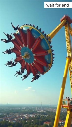 "They Fell Off the Ride Mid-Air 😱 | Most INSANE Amusement Park Moment Caught on Camera!"