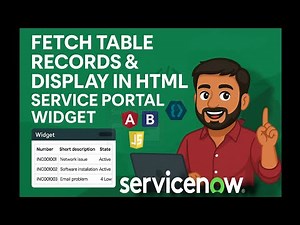 How to Display Array of Objects in HTML -Service PORTAL WIDGET #servicenow ‪@codingwall‬
