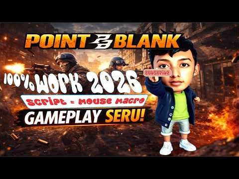 MASIH BISA!! SCRIPT MACRO POINT BLANK Feb 2026 dan Full Senyum!! #pointblank #script #2026 #games