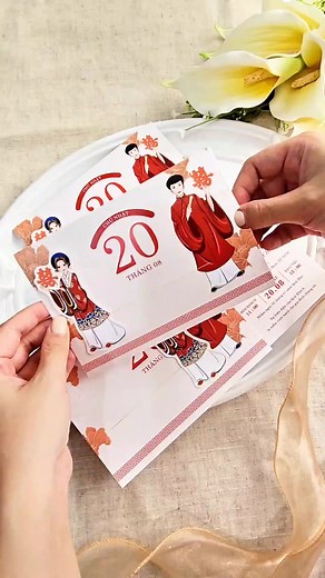 Thiệp Cưới Lá on Reels