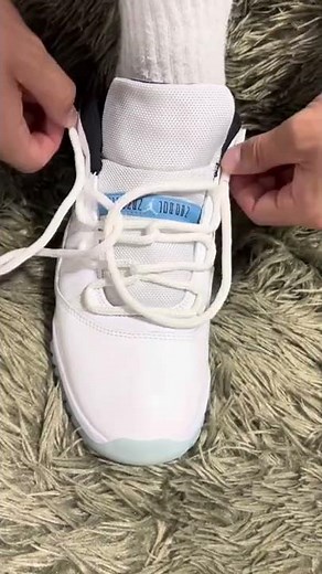 Jordan 11 Low Laces Tutorial ❗️