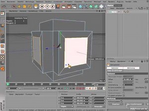 CINEMA 4D Tutorial: Polygonstruktur - Extrudieren || Teil 02