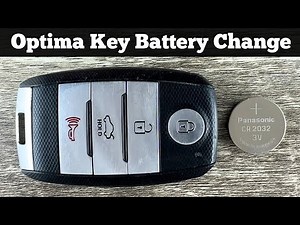 2016 - 2020 Kia Optima Key Fob Battery Replacement - How To Change Replace Remote Batteries DIY