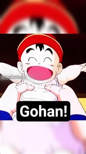 How Gohan got his Name? 😳