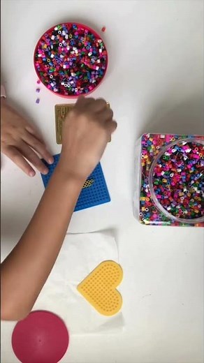 DIY Pikachu with IKEA PYSSLA Beads! ⚡️ #shorts #pokemon #ikea #pyssla #educationaltoys