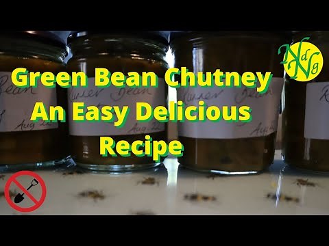 Green Bean Chutney - An Easy, Delicious Recipe