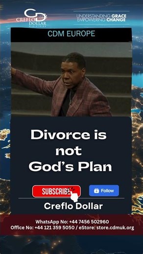 Divorce your Bad thoughts #creflodollar #love #europe